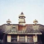 Abandoned Building Roof wit..